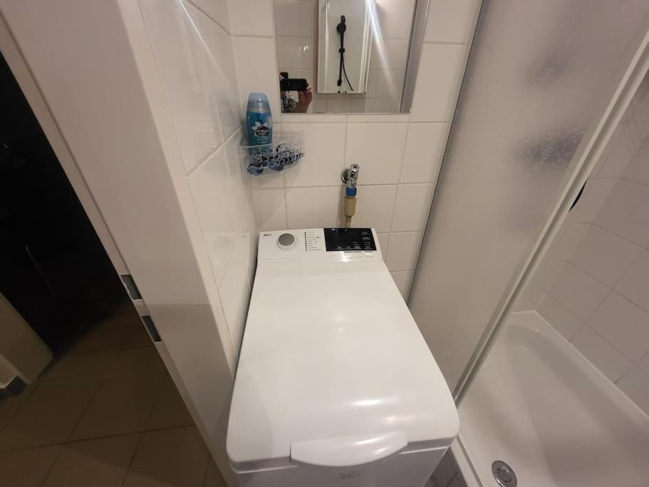 Exklusive Gartenwohnung Wina Bagian luar foto